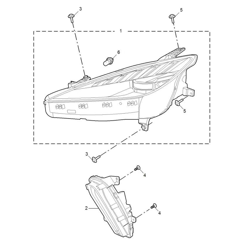 Hot Sale SAIC MG MULAN Turn signal Light with OEM NO 11344958/11344959