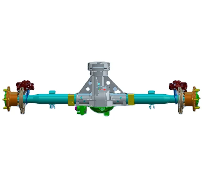 Heavy Duty 5T to 6.5T Rear Axle Complete Assembly for IVECO Daily 4X4 NAVECO NJ2046 Truck Differential Drive Axle OEM 2046