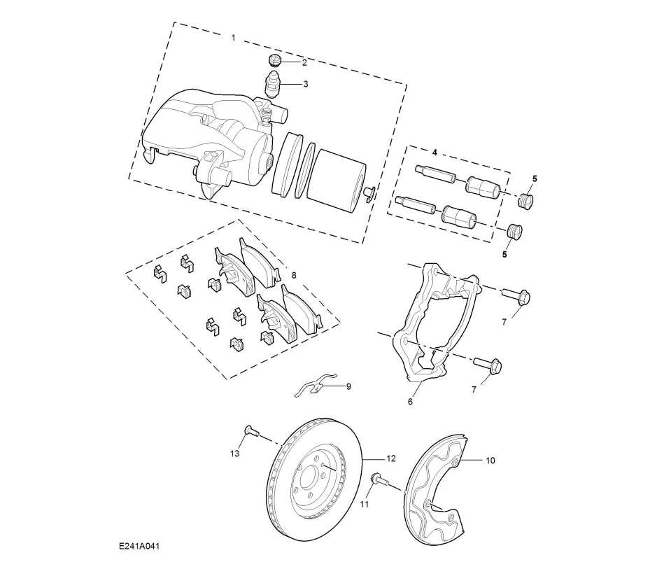 Hot Sale SAIC Auto Parts Car Brake Pads for MG MULAN